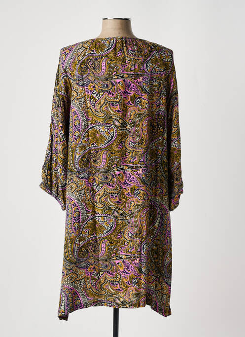 Robe mi-longue vert CISO pour femme