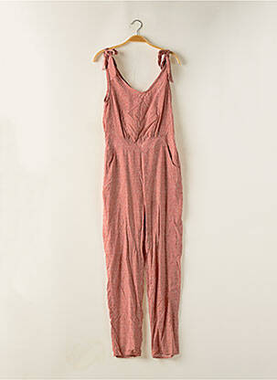 Combi-pantalon coupe fluide fines bretelles orange MOLLY BRACKEN femme