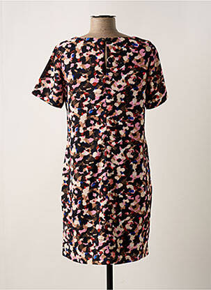 Robe courte manches courtes manches courtes marron MOLLY BRACKEN femme