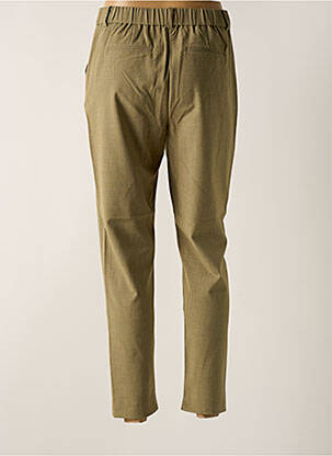 Pantalon 7/8 taille haute taille haute vert B.YOUNG femme