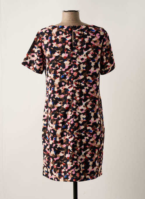 Robe courte manches courtes manches courtes marron MOLLY BRACKEN femme
