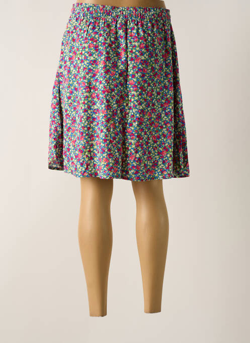 Jupe mi-longue bleu B.YOUNG femme