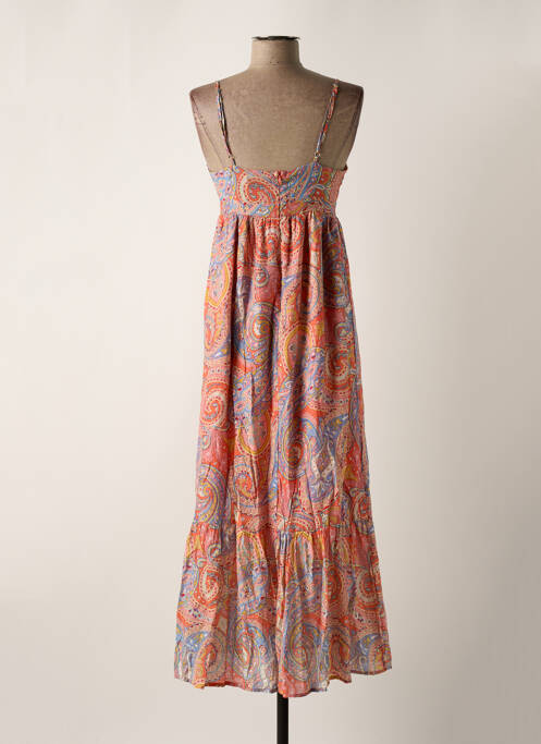 Robe mi-longue orange MOLLY BRACKEN pour femme