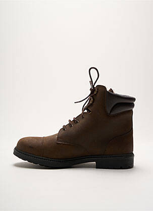 Bottines/boots fourrée talon plat jusqu'à 3cm marron CAVALHORSE femme