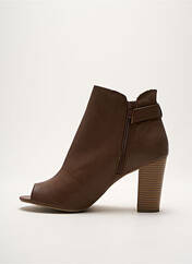 Bottines/Boots marron JUSTFAB pour femme seconde vue