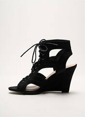 Sandales/Nu pieds noir JUSTFAB pour femme seconde vue