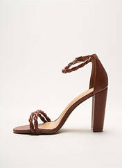 Sandales/Nu pieds marron JUSTFAB pour femme seconde vue