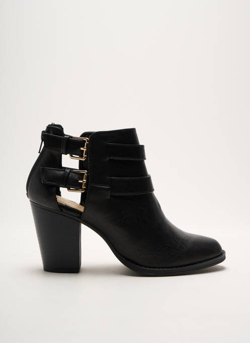 Bottines/Boots noir JUSTFAB pour femme