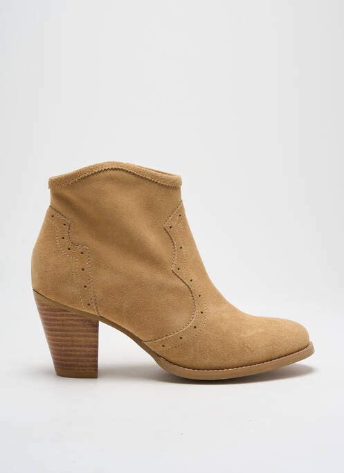 Bottines/Boots beige IKKS pour femme