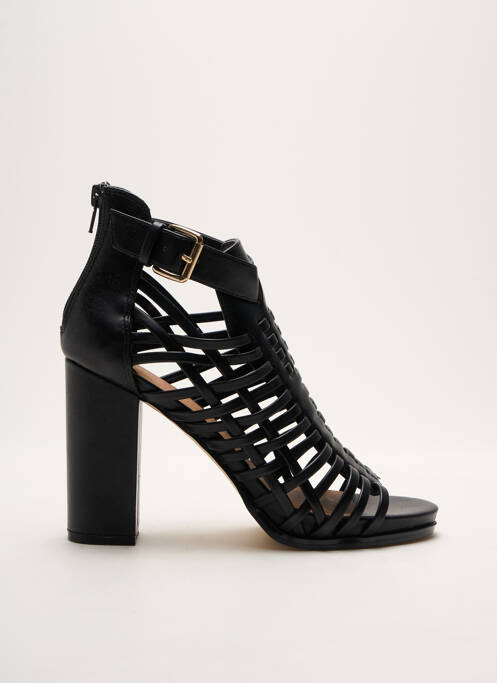 Sandales/Nu pieds noir JUSTFAB pour femme