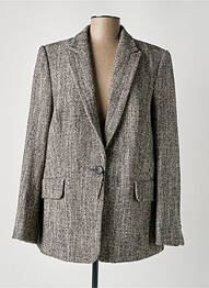 Blazer poches gris LUISA CERANO femme