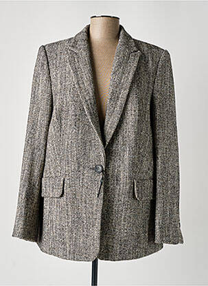 Blazer poches gris LUISA CERANO femme