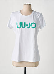 T-shirt blanc LIU JO pour femme seconde vue