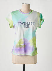 T-shirt vert TWINSET pour femme seconde vue