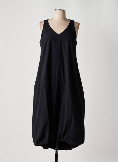 Robe mi-longue noir ORTO BOTANICO pour femme