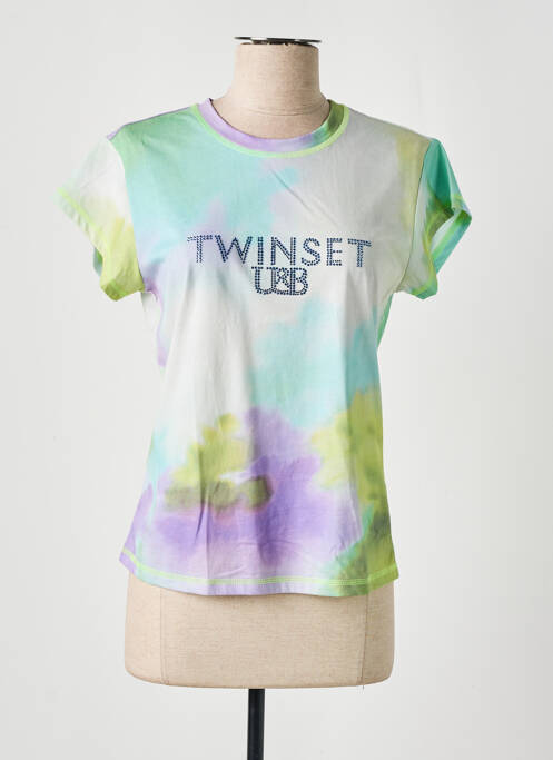 T-shirt vert TWINSET pour femme