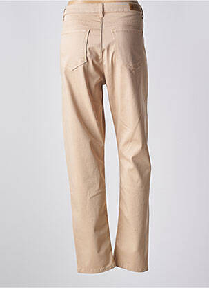 Pantalon slim stretch taille normale beige FABER femme