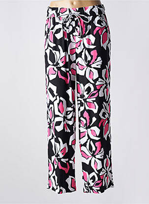 Pantalon droit taille élastique taille normale noir FABER femme