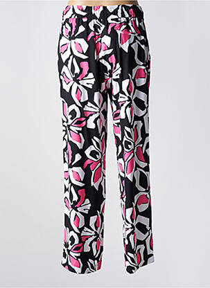 Pantalon droit taille élastique taille normale noir FABER femme