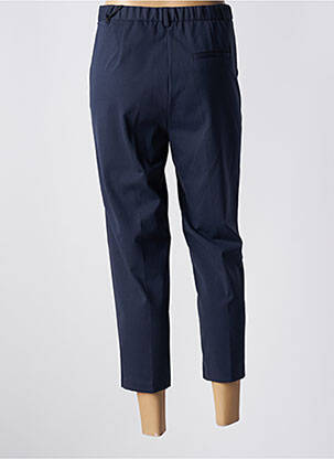 Pantalon 7/8 stretch taille normale bleu VICOLO femme