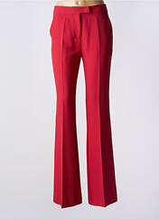 Pantalon droit rouge TWINSET pour femme seconde vue