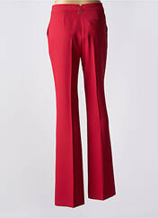 Pantalon droit rouge TWINSET pour femme seconde vue