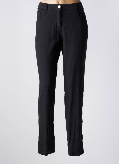 Pantalon slim noir EAST DRIVE pour femme