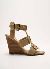 Sandales/Nu pieds beige JUSTFAB pour femme seconde vue