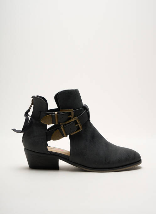 Bottines/Boots noir JUSTFAB pour femme