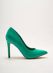 Escarpins vert JUSTFAB pour femme seconde vue