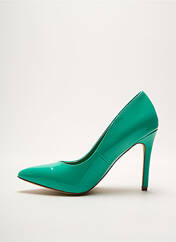 Escarpins vert JUSTFAB pour femme seconde vue