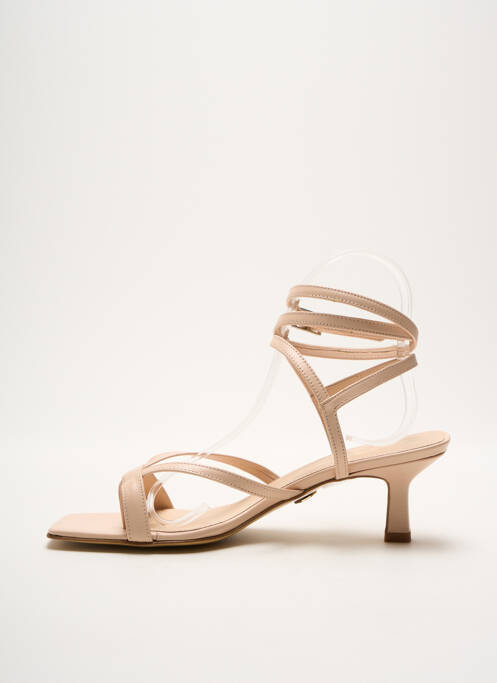 Sandales/Nu pieds beige ANNA VIRGILI pour femme