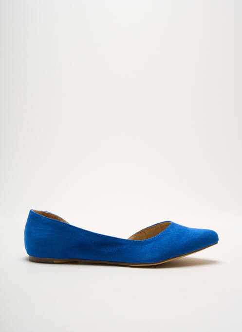 Ballerines bleu JUSTFAB pour femme