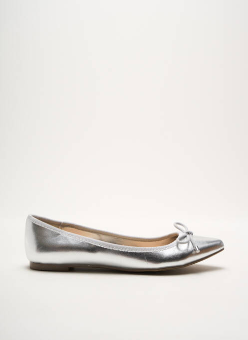 Ballerines argent JUSTFAB pour femme