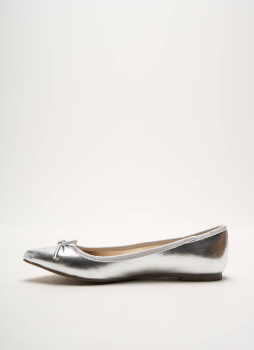 Ballerines argent JUSTFAB pour femme