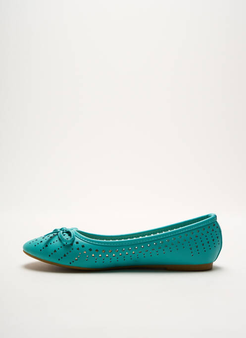 Ballerines vert JUSTFAB pour femme