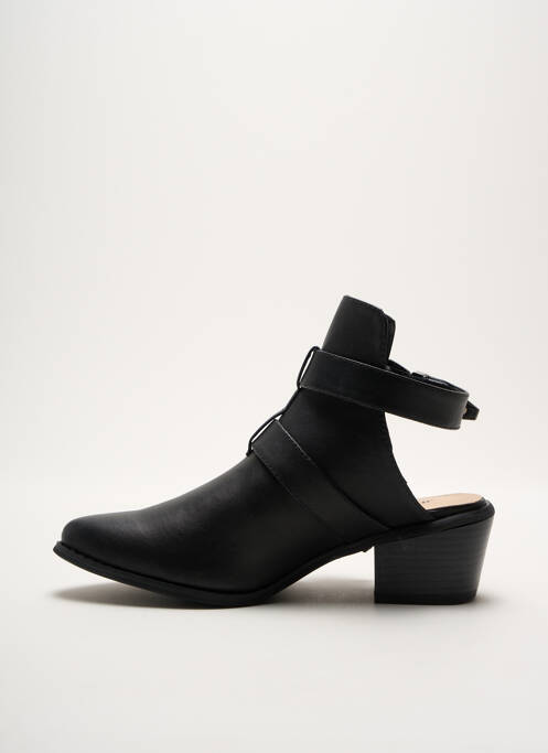 Bottines/Boots noir JUSTFAB pour femme