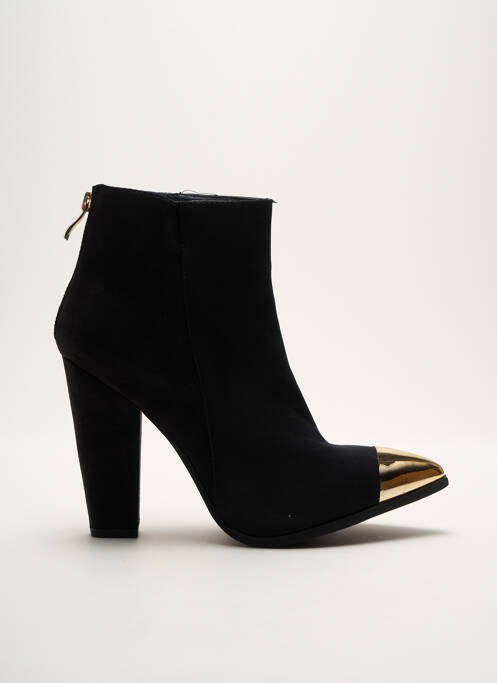 Bottines/Boots noir JUSTFAB pour femme