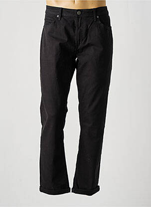 Pantalon droit taille normale taille normale noir TIFFOSI homme