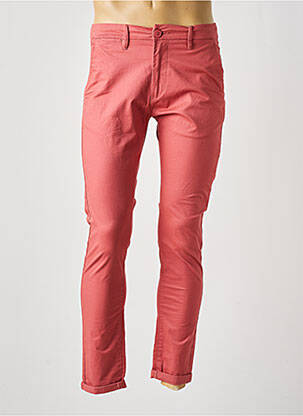 Pantalon chino poches taille normale rouge TIFFOSI homme