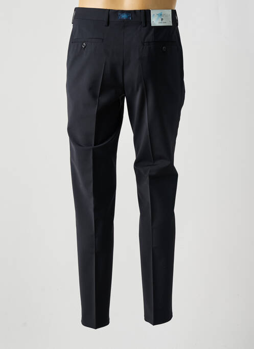 Pantalon droit fermeture zippée sous rabat avec crochet taille normale noir PIERRE CARDIN homme