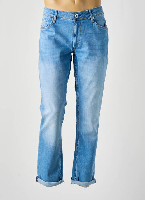 Jeans coupe droite bleu TIFFOSI pour homme