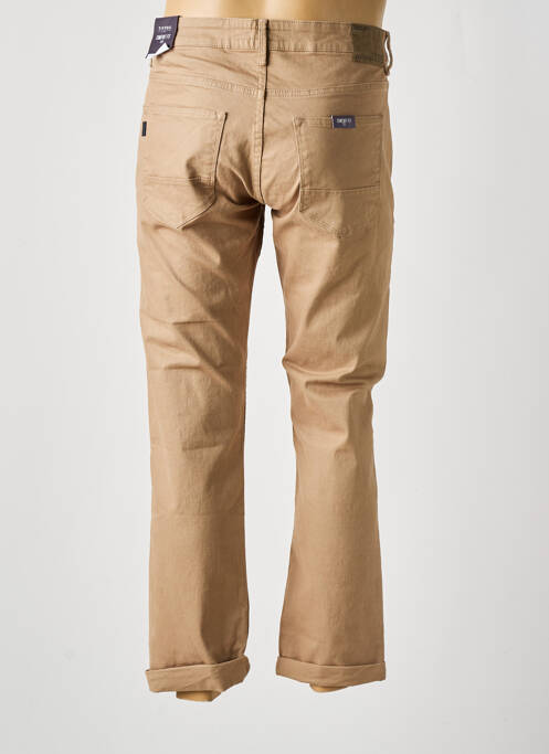 Pantalon droit beige TIFFOSI pour homme