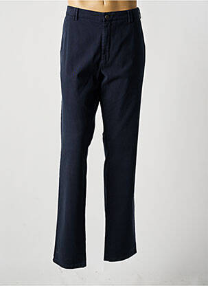 Pantalon chino stretch taille normale bleu MEYER homme