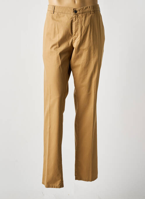 Pantalon chino stretch taille normale beige MEYER homme