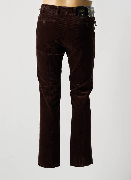 Pantalon chino marron MEYER pour homme