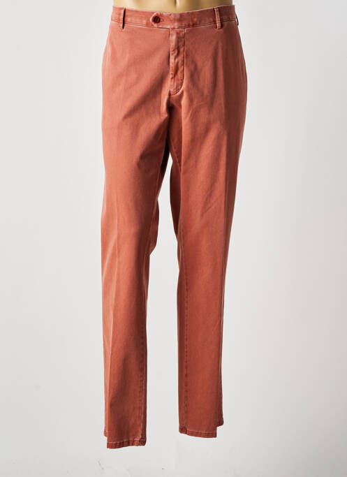 Pantalon chino orange MEYER pour homme