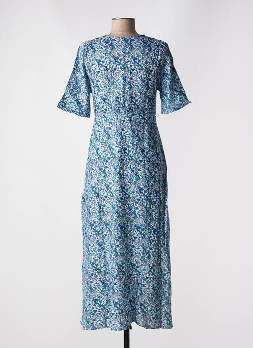 Robe longue bleu ANGE pour femme