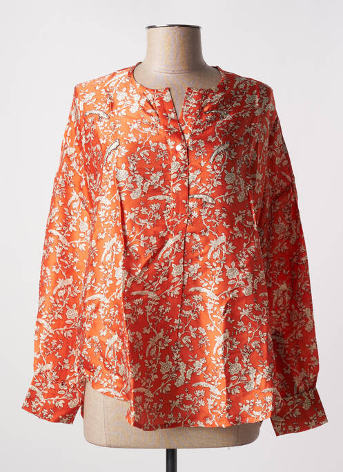 Blouse orange BELLA JONES pour femme