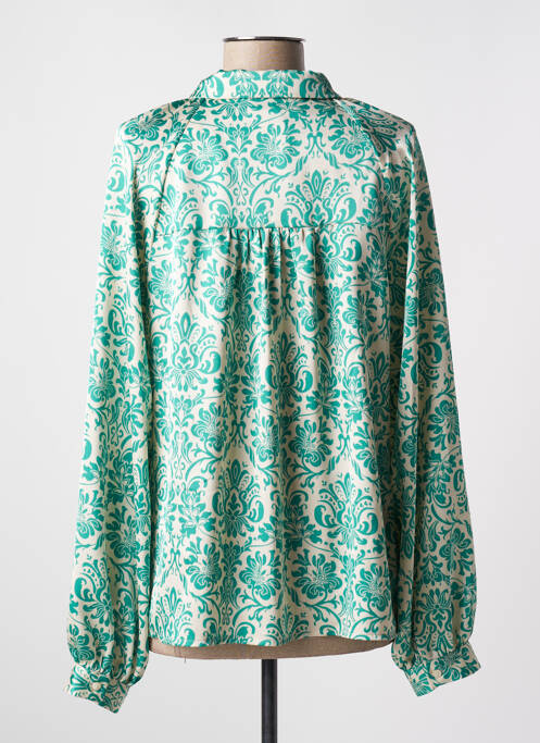 Chemisier vert MAMOUCHKA pour femme